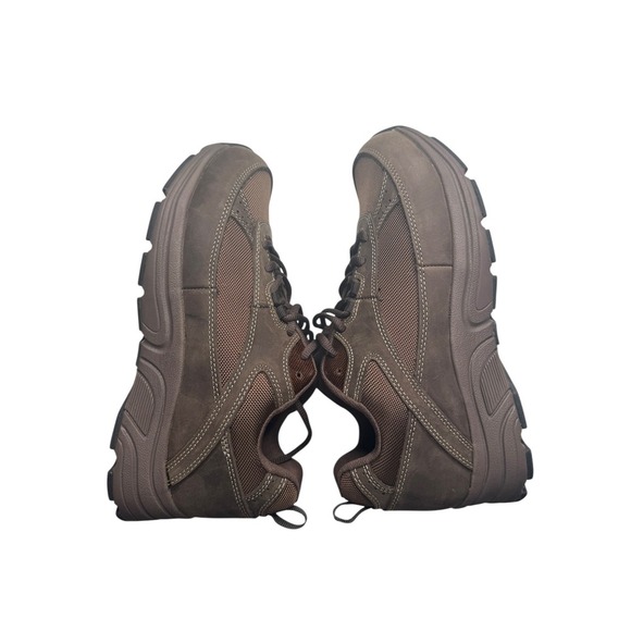 Drew Aaron Shoe Dark Brown Men's 8 W New Orthopedic - Picture 8 of 9